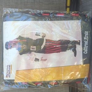 California Costumes Cutthroat Pirate - Black and Red